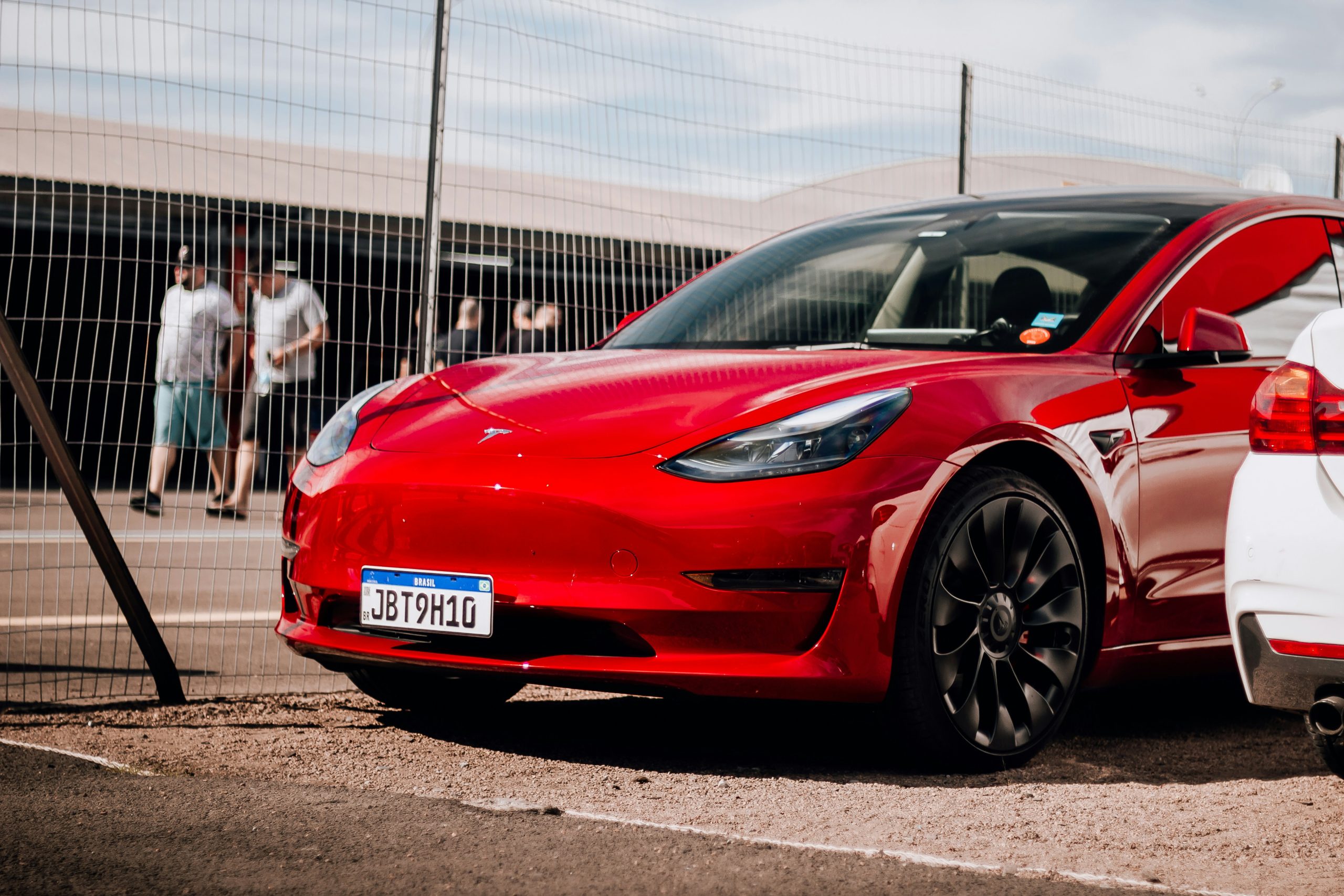 Red Tesla